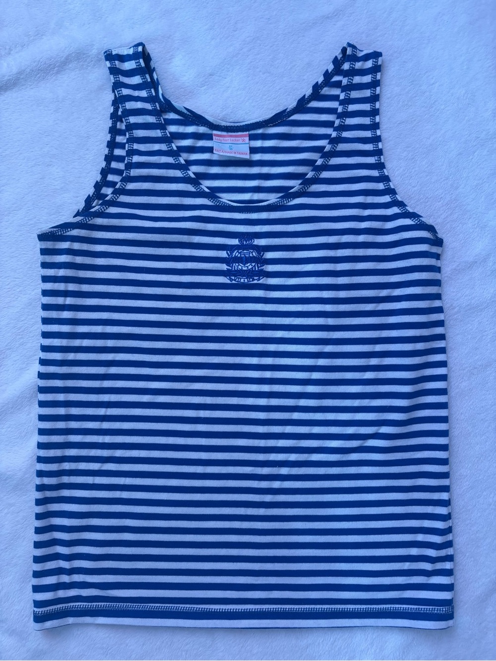 Lady Foot Locker vintage striped tank
